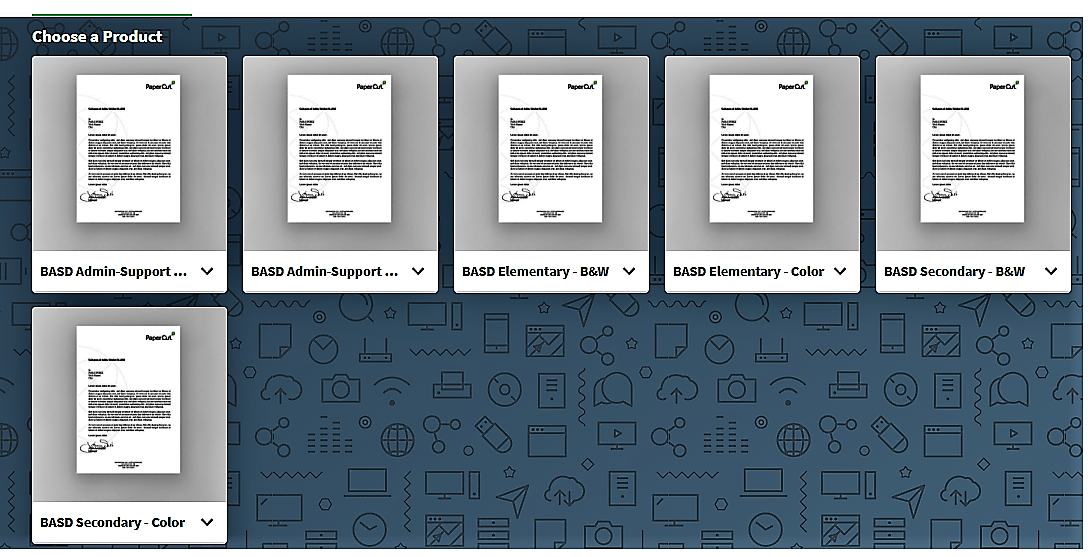 Information Technology Services Print Center Submission Process