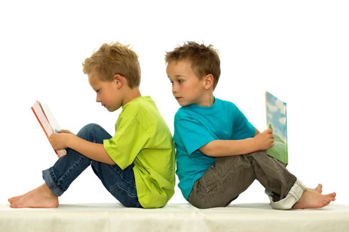Boys Reading 